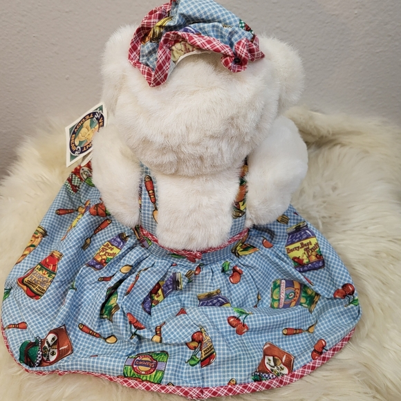 ❤️ The Vermont Teddy Bear Company Vintage Jointed Cooking 16" Bear - Picture 8 of 8